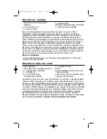 Preview for 17 page of Hamilton Beach 62680 - PROCTOR Silex 6 Speed Mix Mate Hand... Use & Care Manual