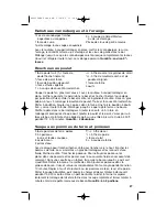 Preview for 27 page of Hamilton Beach 70550R - PROCTOR Silex 350W 2 Speed Food Processor Use & Care Manual