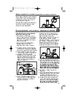 Preview for 41 page of Hamilton Beach 70550R - PROCTOR Silex 350W 2 Speed Food Processor Use & Care Manual