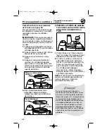 Preview for 42 page of Hamilton Beach 70550R - PROCTOR Silex 350W 2 Speed Food Processor Use & Care Manual