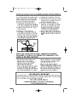 Preview for 25 page of Hamilton Beach 70610 - ChefPrep 500 Watt Food Processor Owner'S Manual