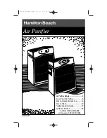 Hamilton Beach 840115900 Use & Care Manual preview