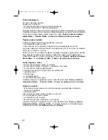 Preview for 42 page of Hamilton Beach 840132700 User Manual