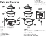 Preview for 3 page of Hamilton Beach Set 'n Forget 33969 User Manual