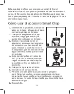 Preview for 23 page of Hamilton Beach Smart Chop 72950 Manual