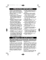 Preview for 10 page of Hamilton Beach Stay or Go 45114 Instructions Manual