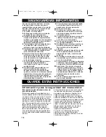 Preview for 18 page of Hamilton Beach Stay or Go 45114 Instructions Manual