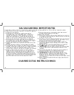 Preview for 22 page of Hamilton Beach Temp Tracker 33866 Manual