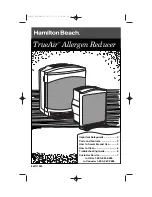 Preview for 1 page of Hamilton Beach TrueAir 840117900 User Manual