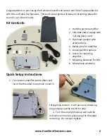 Preview for 2 page of Hamilton Electronics SL-930 Setup Manual