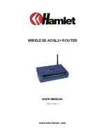 Hamlet HRDSL521W User Manual preview