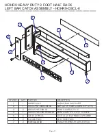 Preview for 11 page of Hammer Strength HDHR9 Parts List