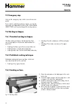 Preview for 30 page of Hammer HS 2200 User Manual