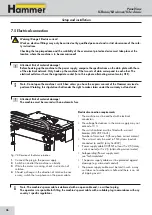 Preview for 36 page of Hammer K3 e-classic User Manual