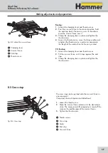 Preview for 39 page of Hammer K3 e-classic User Manual