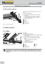 Preview for 40 page of Hammer K3 e-classic User Manual