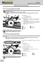 Preview for 46 page of Hammer K3 e-classic User Manual