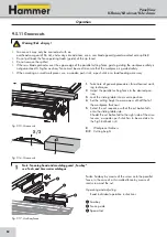 Preview for 62 page of Hammer K3 e-classic User Manual