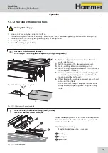 Preview for 63 page of Hammer K3 e-classic User Manual