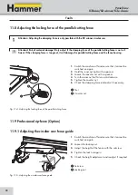 Preview for 74 page of Hammer K3 e-classic User Manual