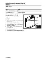 Preview for 125 page of Hammerhead HG2200 Operator'S Manual