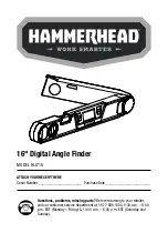 Preview for 1 page of Hammerhead HLLT16 Manual