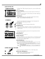 Preview for 25 page of Hammond XK-1 Owner'S Manual