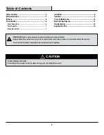 Preview for 2 page of HAMPTON BAY 495 735 Use And Care Manual