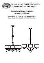 Preview for 9 page of HAMPTON BAY 518-132 Manual