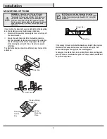 Preview for 6 page of HAMPTON BAY 52-LASO Use And Care Manual