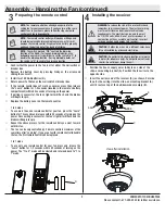 Preview for 9 page of HAMPTON BAY 52-LASO Use And Care Manual