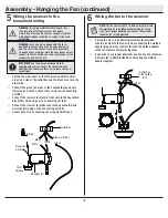 Preview for 10 page of HAMPTON BAY 52-LASO Use And Care Manual