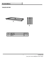 Preview for 4 page of HAMPTON BAY 65-7148B7 Tbl Use And Care Manual