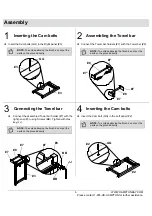 Preview for 6 page of HAMPTON BAY BEDFORD DS05QRH Use And Care Manual