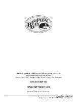 Preview for 11 page of HAMPTON BAY BEDFORD DS05QRH Use And Care Manual