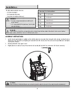 Preview for 8 page of HAMPTON BAY EST-540T-50-Y Use And Care Manual