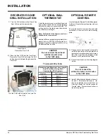 Preview for 30 page of HAMPTON BAY Hampton H25-NG Owners & Installation Manual