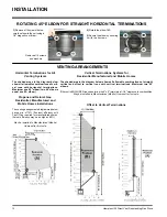 Preview for 12 page of HAMPTON BAY Hampton H35-NG Owners & Installation Manual