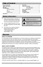 Preview for 2 page of HAMPTON BAY HB1517L4-151 Use And Care Manual