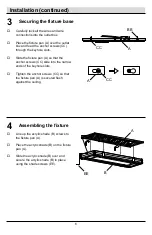 Preview for 6 page of HAMPTON BAY HB1517L4-151 Use And Care Manual