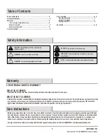 Preview for 2 page of HAMPTON BAY HD7542B Use And Care Manual