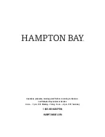 Preview for 8 page of HAMPTON BAY HDP34323ABOP Use And Care Manual