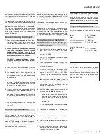 Preview for 7 page of HAMPTON BAY HI1150 Owners & Installation Manual