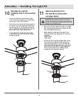 Preview for 16 page of HAMPTON BAY MADISON AK30A-BN Use And Care Manual