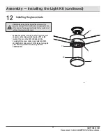 Preview for 17 page of HAMPTON BAY MADISON AK30A-BN Use And Care Manual