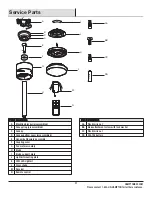 Preview for 21 page of HAMPTON BAY MADISON AK30A-BN Use And Care Manual