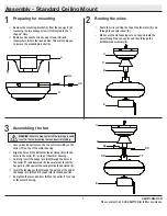 Preview for 7 page of HAMPTON BAY SAN MARINO 91153 Manual