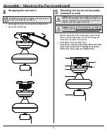 Preview for 10 page of HAMPTON BAY SAN MARINO 91153 Manual