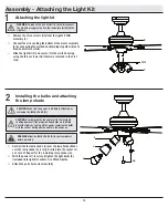 Preview for 12 page of HAMPTON BAY SAN MARINO 91153 Manual