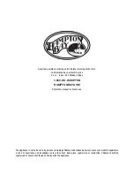 Preview for 15 page of HAMPTON BAY SAN MARINO 91153 Manual